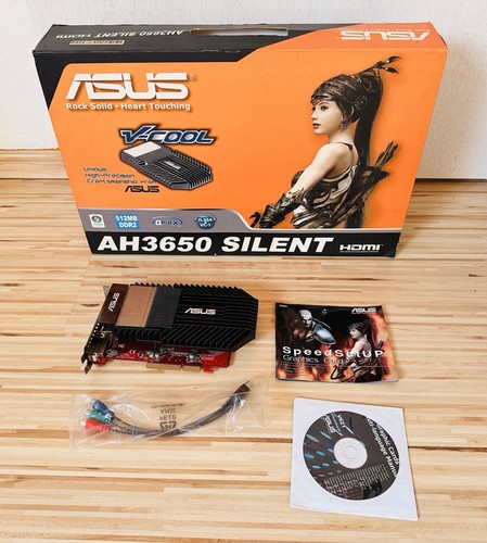 Asus 3650 silent 512mb agp - ah,