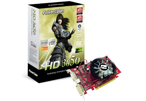 Powercolor radeon 3650 - powercolor,